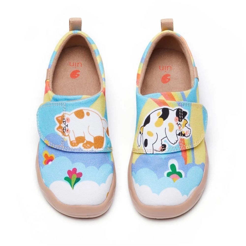 Uin Kid Shoes Casual Slip-on Canvas Loafers (Sweet Dream Toledo I )